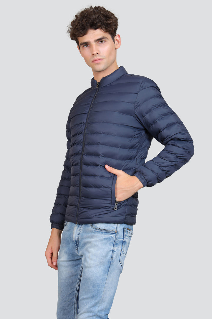 Mock Collar Puffer Jacket