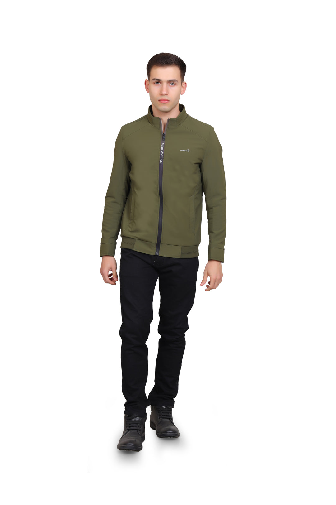 Men's T-400 Winter Jacket with Ban Neck