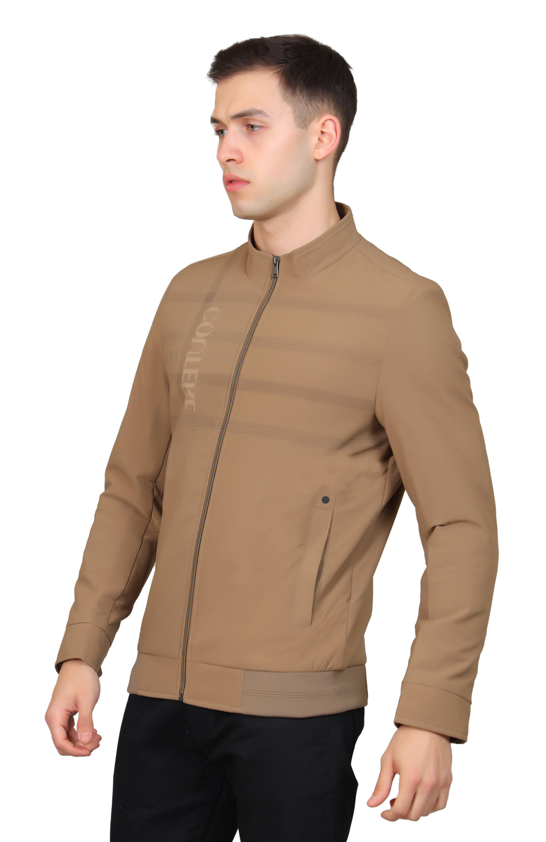 Men's T-400 Winter Jacket with Ban Neck