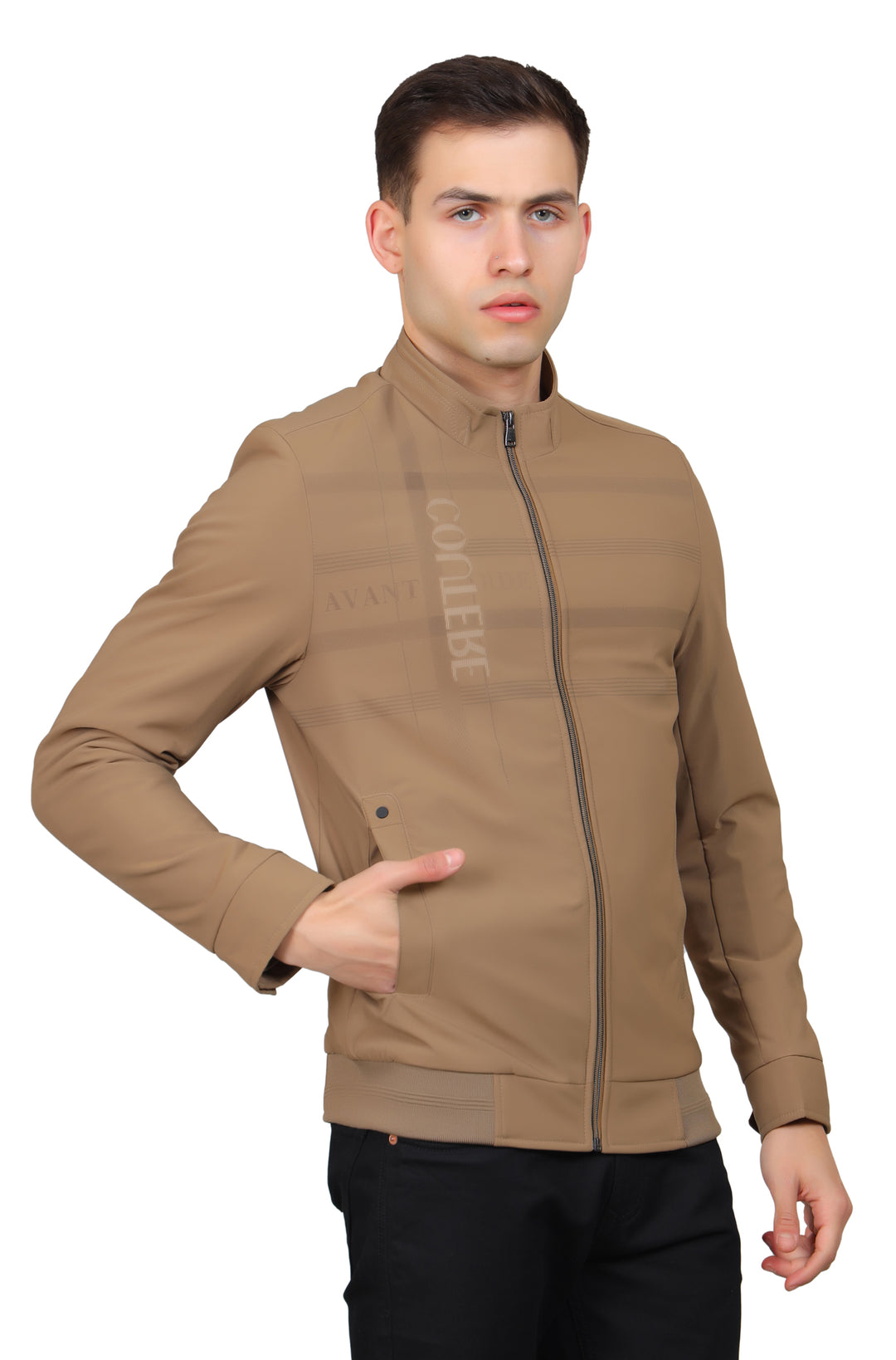 Men's T-400 Winter Jacket with Ban Neck