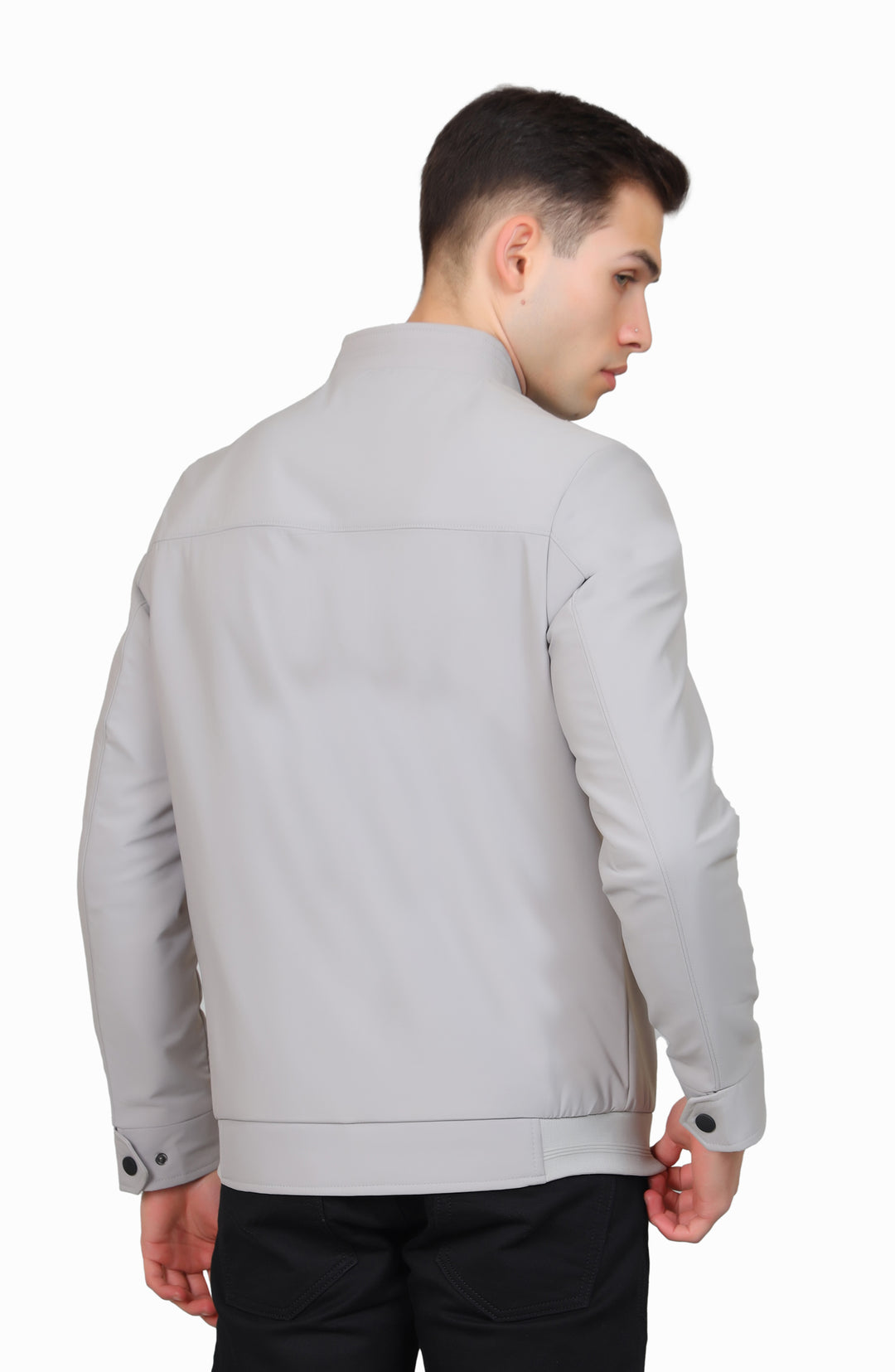 Men's Ban Neck Full Sleeve Jacket