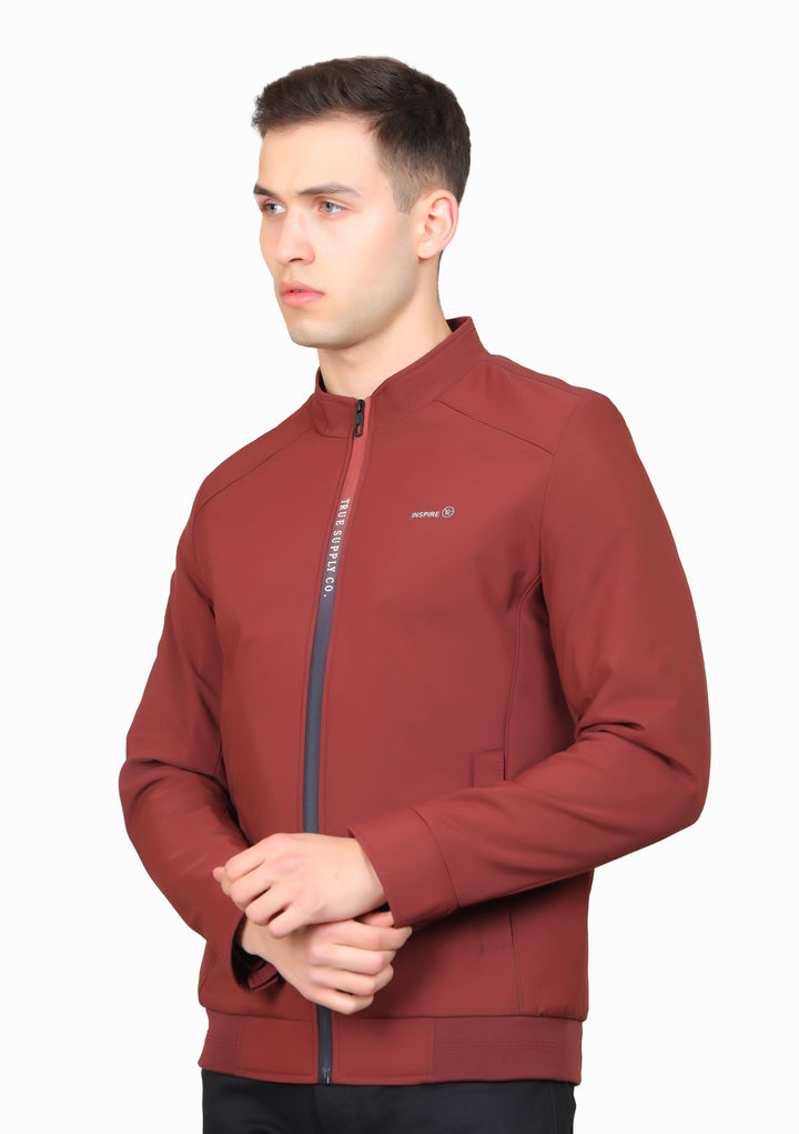 Men's Ban Neck Full Sleeve Jacket