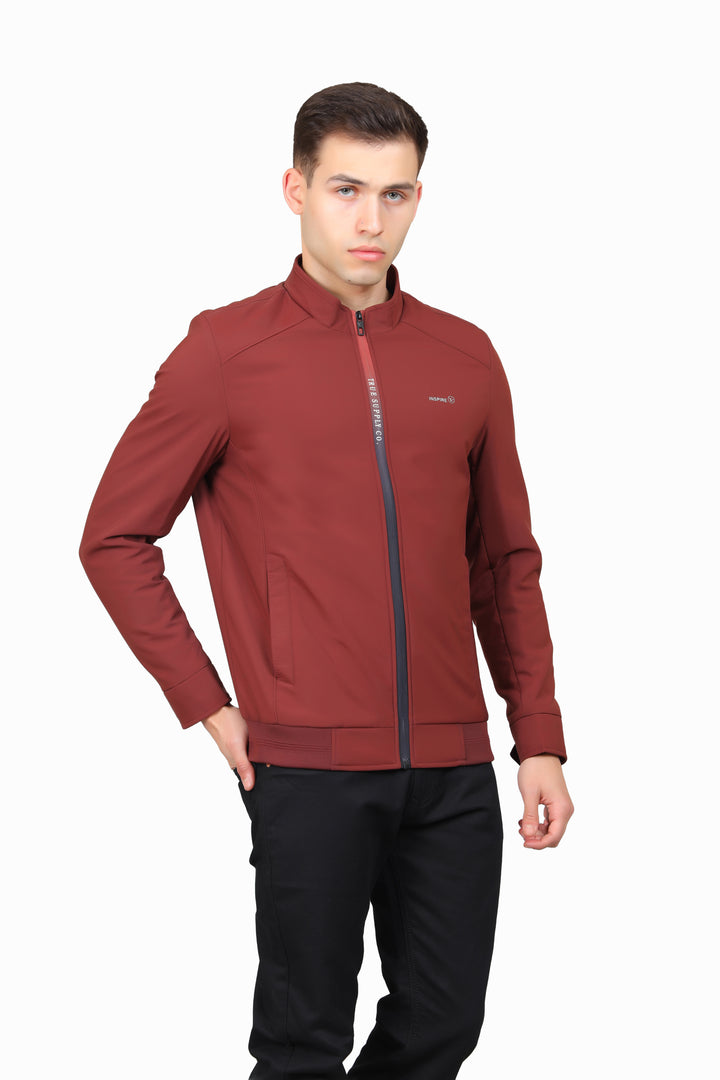 Men's Ban Neck Full Sleeve Jacket