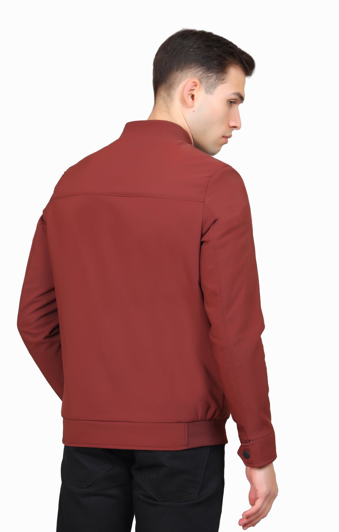 Men's Ban Neck Full Sleeve Jacket