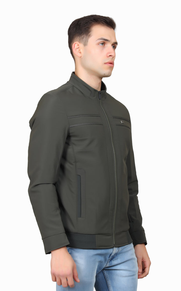 Men's Ban Neck Full Sleeve Jacket