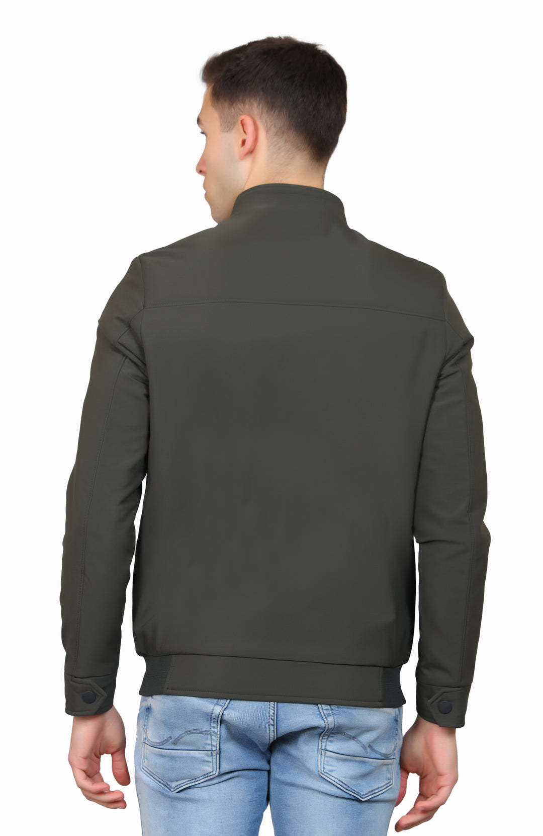 Men's Ban Neck Full Sleeve Jacket