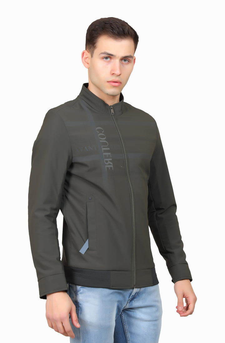 Men's Ban Neck Full Sleeve Jacket