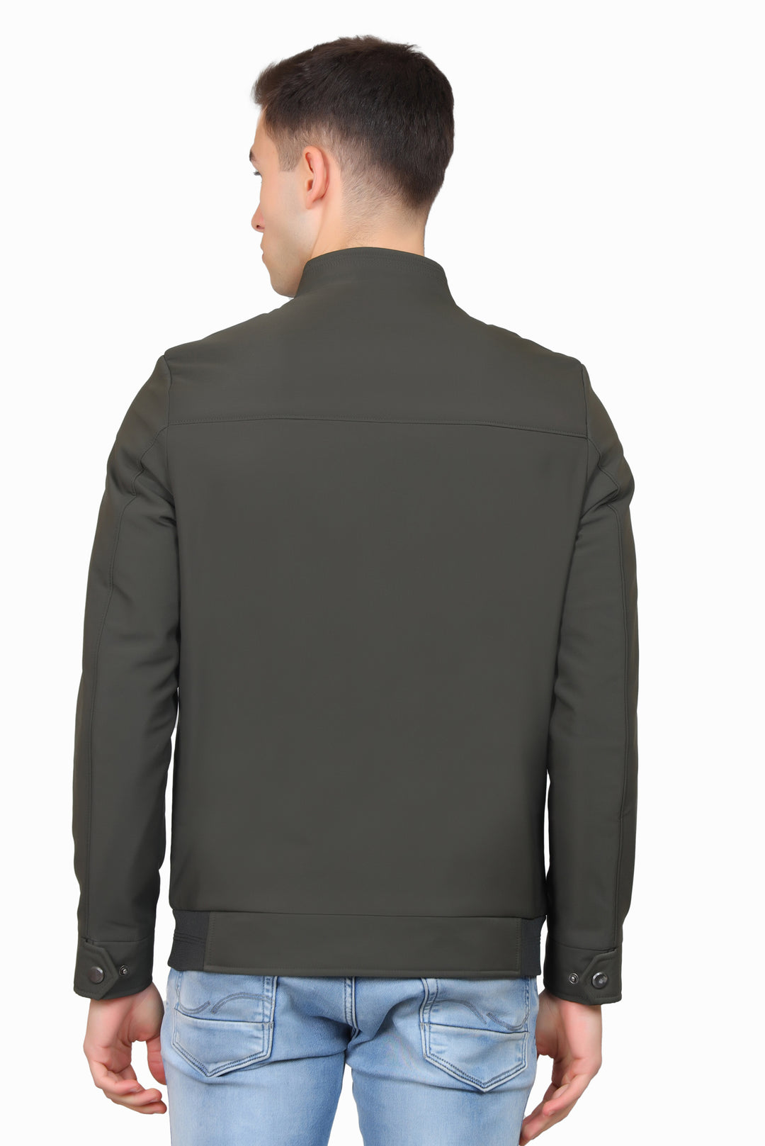 Men's Ban Neck Full Sleeve Jacket