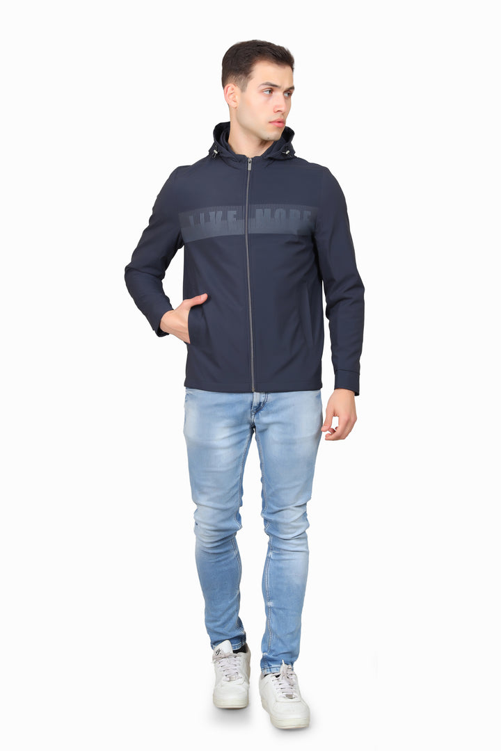 Men's Ban Neck Full Sleeve Jacket