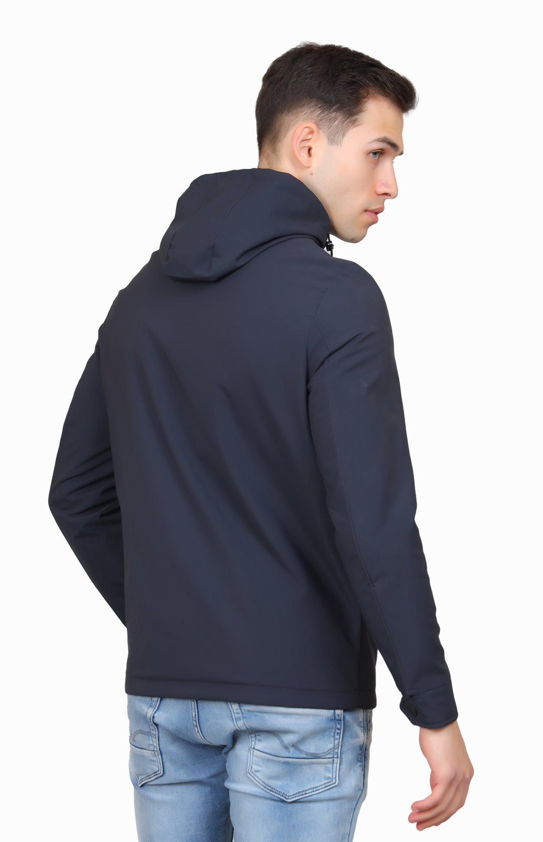 Men's Ban Neck Full Sleeve Jacket