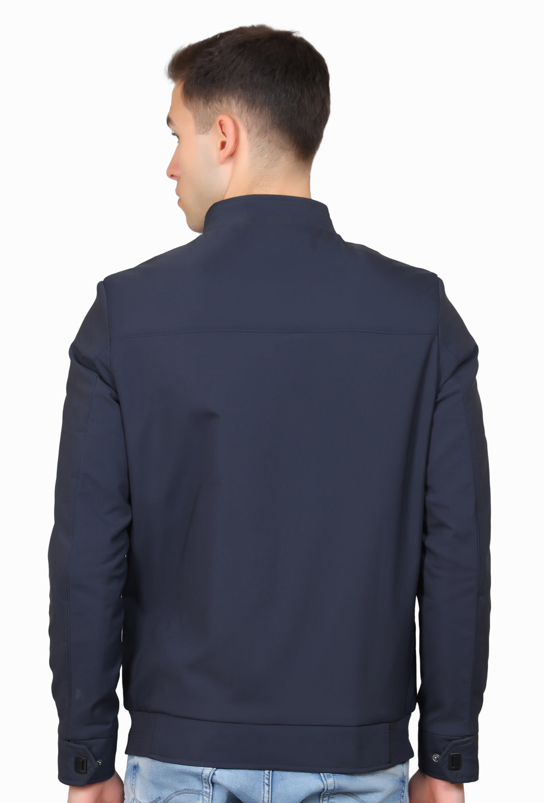 Men's Ban Neck Full Sleeve Jacket