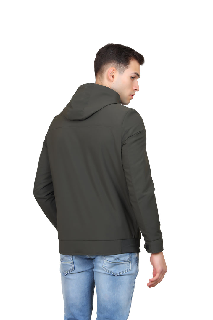 Men's Ban Neck Full Sleeve Jacket