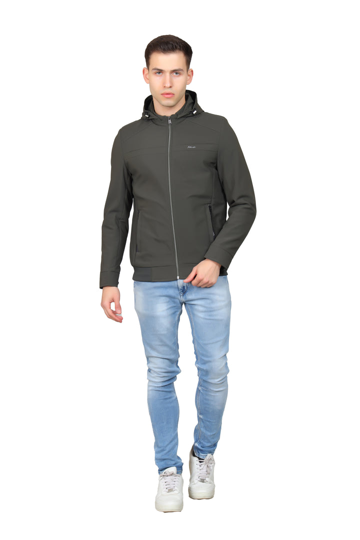 Men's Ban Neck Full Sleeve Jacket