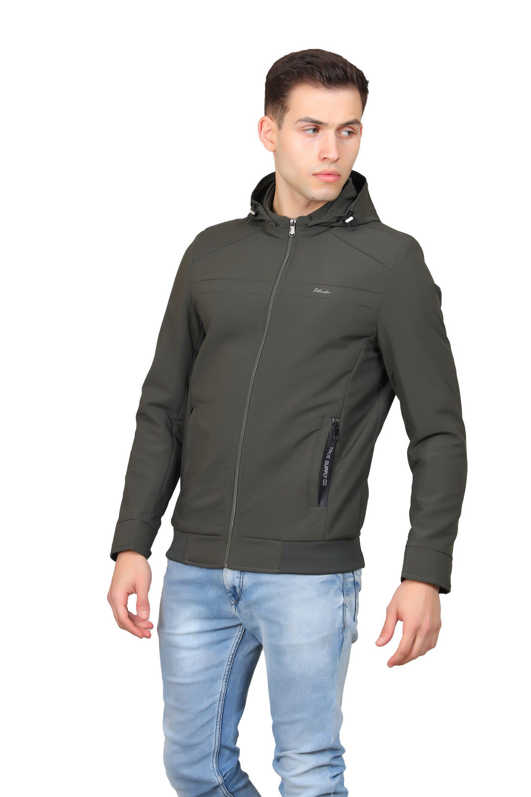 Men's Ban Neck Full Sleeve Jacket