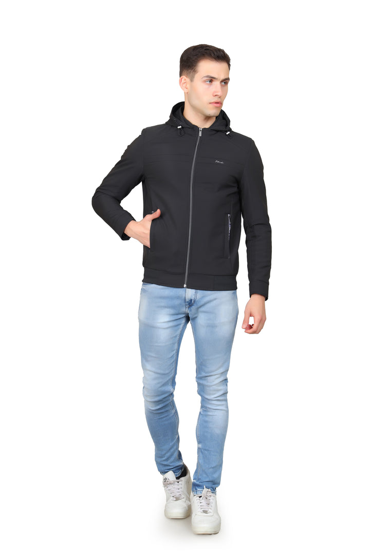 Men's Ban Neck Full Sleeve Jacket